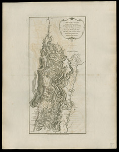 A map of the country in which the army under Lt. General Burgoyne acted in the campaign of 1777