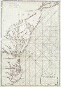 A new chart of the coast of North America