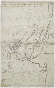 A plan of the northern part of New Jersey