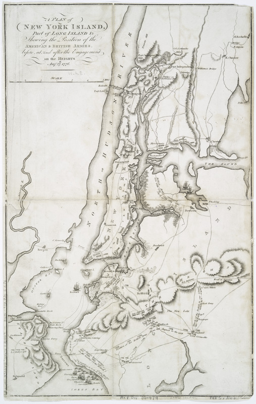 A plan of New York Island, part of Long Island &c
