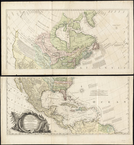A general map of North America