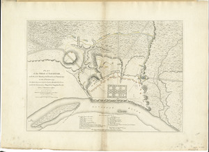 Plan of the siege of Savannah