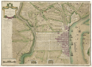 To the citizens of Philadelphia this plan of the city and its environs