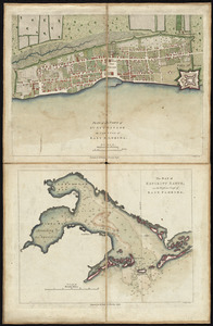 Plan of the town of St. Augustine, the capital of East Florida ; The bay of Espiritu Santo, on the western coast of East Florida
