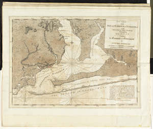 A chart of the bay and harbour of Pensacola in the Province of West Florida