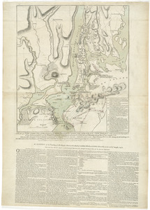 A plan of New York Island, with part of Long Island, Staten Island & east New Jersey, with a particular description of the engagement on the Woody Heights of Long Island, between Flatbush and Brooklyn, on the 27th of August 1776