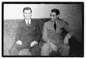 Two unidentified men