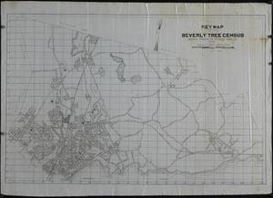 WPA Tree Census Beverly, Massachusetts Map Collection