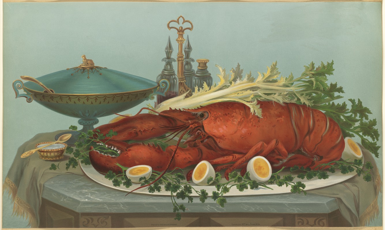 Lobster, eggs, celery