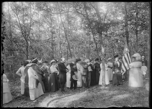 Christiantown - may be ceremony at which placque was dedicated