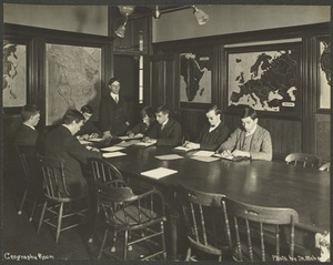 Geography Room, Perkins Institution