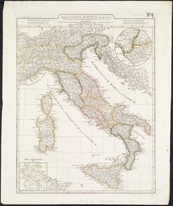Tabula Italiae antiquae geographica