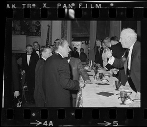 Presidential candidate Richard Nixon at the Middlesex Club Lincoln Day Dinner