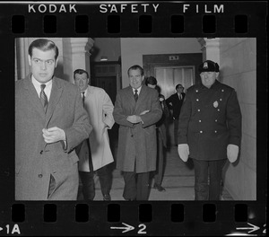 Presidential candidate Richard Nixon at the Massachusetts State House