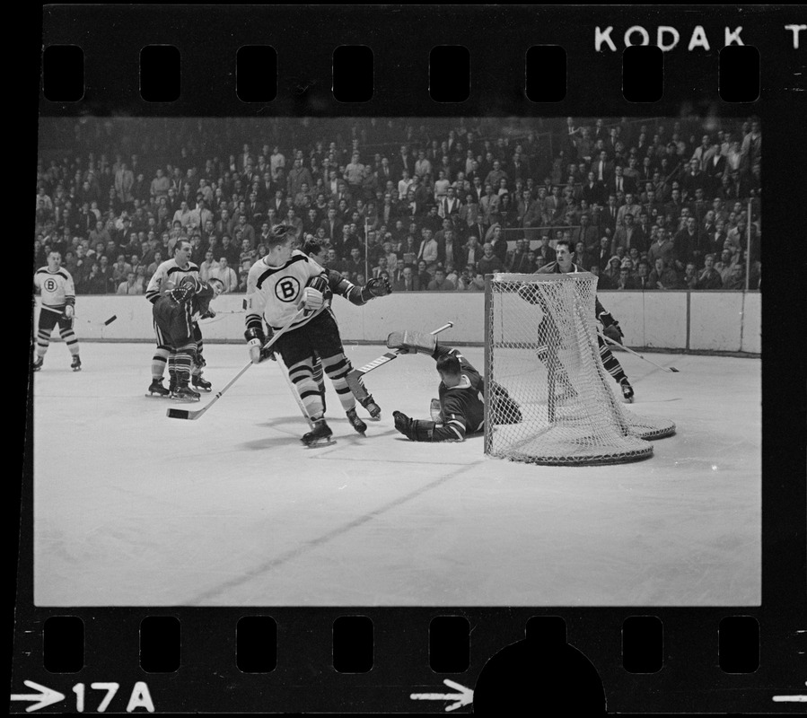 Boston Bruins versus Toronto Maple Leafs, at Maple Leafs' goal