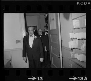 Somerville mayor, S. Lester Ralph, seen during his inauguration ceremony