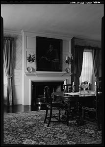 Usher House, interior