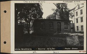 White Brothers Co., weave room, Barre, Mass., Aug. 4, 1930