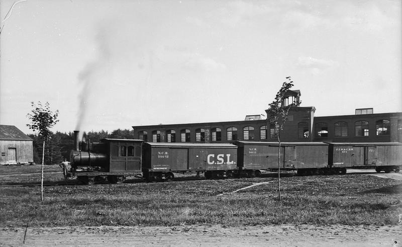 Ludlow Manufacturing, train with "CSL" marking