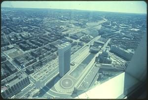 View of Christian Science Complex from Prudential Tower, Boston