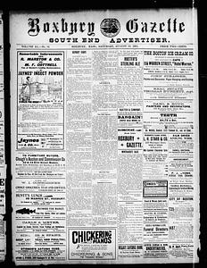 Roxbury Gazette and South End Advertiser, August 10, 1901