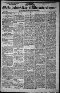 Thomas's Massachusetts Spy, or, Worcester Gazette