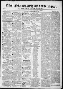 The Massachusetts Spy, and Worcester County Advertiser