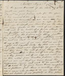 Accounts and Correspondence, 1788-1865