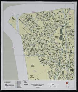 Stoneham sewer lines checkplot map sheet 1