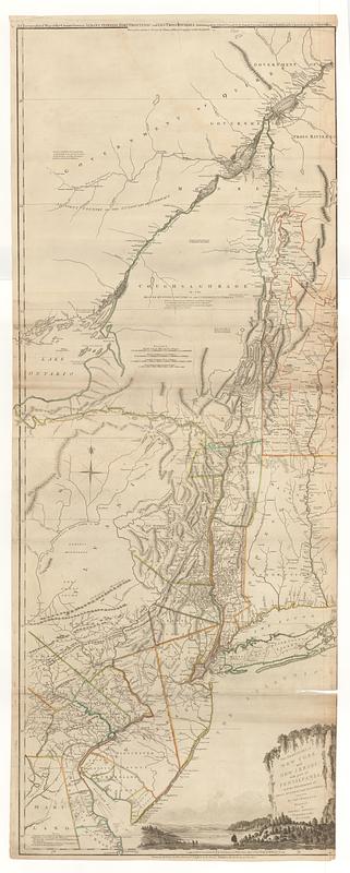 The provinces of New York, and New Jersey; with part of Pensilvania, and the governments of Trois Rivieres, and Montreal