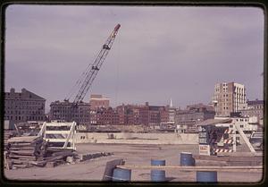 Looking toward Commercial Street from Long Wharf Boston