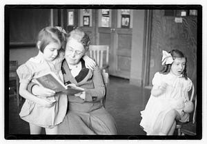 Mabel Adams, principal of Horace Mann School