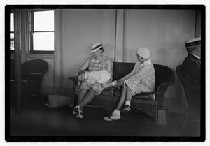 Passengers on a ship