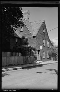 House of the Seven Gables, exterior