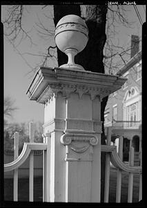 Gate post, Salem, MA