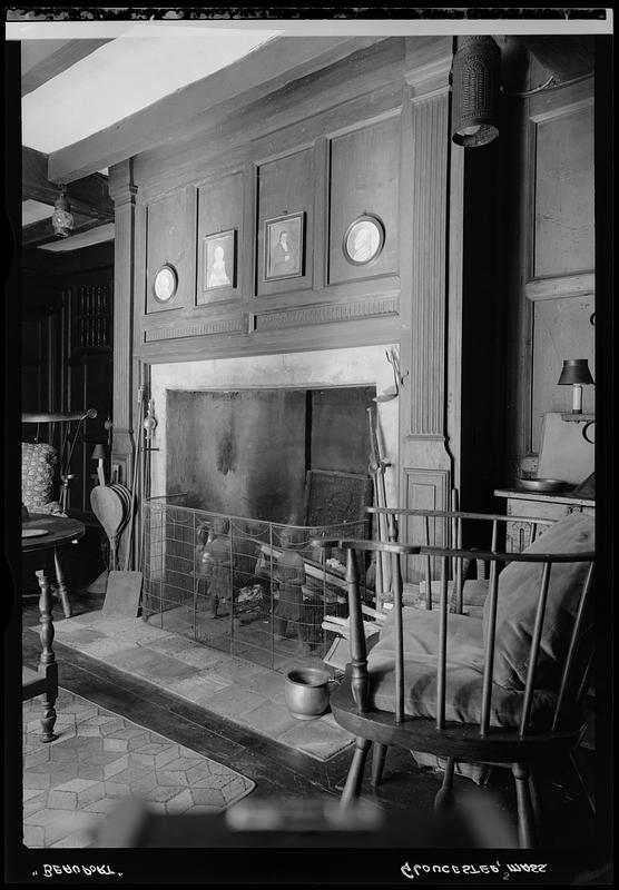 Beauport, Sleeper-McCann House, Jacobean Room, fireplace