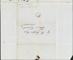 Cyrus S. Clark to George Coffin, 14 July 1845