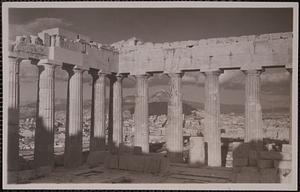 Athens - columns of the Parthenon