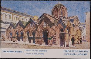 Temple style Byzantin Capnicaréa - Athènes