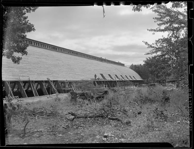 Newly constructed Field House Digital Commonwealth