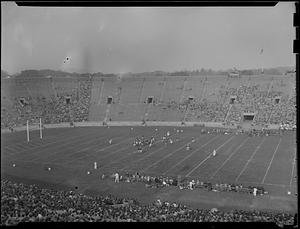 Football game, Yale vs. Springfield