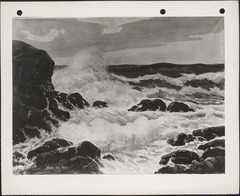 Surf, New England coast