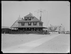 Boarding house on the beach