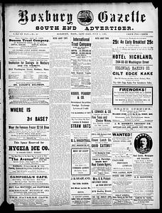 Roxbury Gazette and South End Advertiser, July 01, 1905