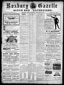 Roxbury Gazette and South End Advertiser, February 12, 1898