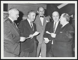 Francis J. Gallagher, Sect’y. Matthew Ryon, Exec. Board. Robert M. Segal, Attorney for Local 589. Edward S. Russell. O. David Fimring