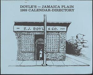 Doyle's - Jamaica Plain 1989 calendar-directory