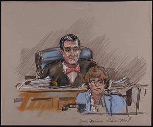Judge Mazzone, police trial