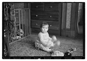 Portrait of a toddler
