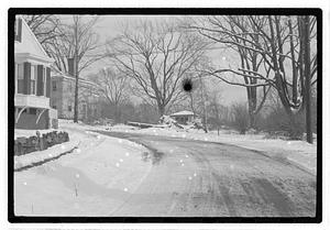 Snowy road